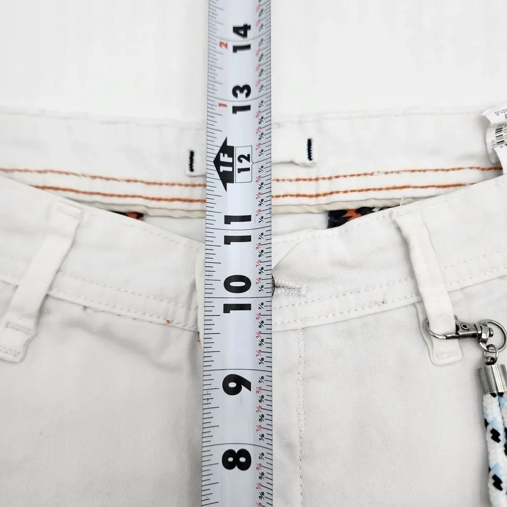 Zara Men's Size 32 Shorts White  Cotton‎ SEE PHOTOS READ
